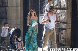 吉赛尔邦辰老公大揭秘 夫妻懒理绯闻带孩子出街 