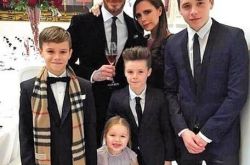 球星大卫贝克汉姆孩子介绍 儿子帅气有型女儿小七很受宠 