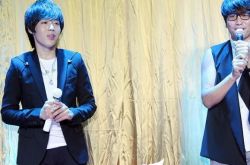 马伊咪老公梁佳杰发专辑 女方现场助阵 