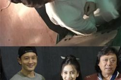 angelababy新戏完美杀青 黄教主探班接老婆回家 