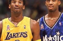 欣赏麦迪科比合影照片 共同训练互捧惺惺相惜 