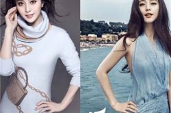 范冰冰画风突变成杀马特 她身穿绿色睡衣霸气现身多伦多 