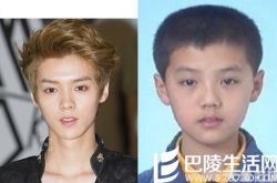 鹿晗小时侯的照片萌翻天 不攻自破整容传闻 