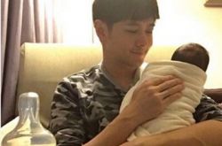 林志颖二胎儿子照片首发 仅露后脑勺一家五口幸福满满 