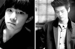 鹿晗和易烊千玺的合照微博曝光 粉丝齐呼“合照太和谐了” 