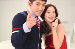 金泰希和rain图片亲密 相恋一年半感情稳定 