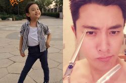 神经乃爸贾乃亮自嘲没吃药 逗比回应甜馨自己剪头发随爹 