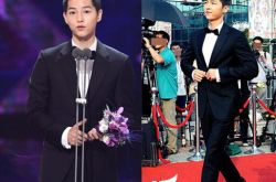 宋仲基平头新造型实力圈粉 wuli欧巴最新海报十足小清新 