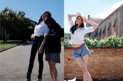 邓超谈王宝强面露尴尬 新搭档张天爱微博花样秀大长腿 