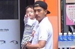 刘恺威老婆生活照欣赏  女儿小糯米好可爱 