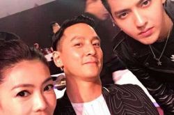 吴亦凡吴彦祖罕见同框帅气逼人 其二人合影颜值爆表 