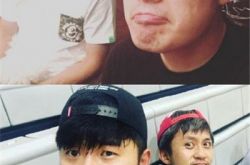 “天才”陈赫晒与邓超合影 网友们调侃道“和老人聚会” 