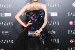 杨幂礼服图片美极了 年尾礼服撞不停 