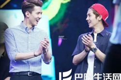 韩国偶像团体exo鹿晗吴世勋综艺 激情四射互动多 