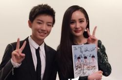 女神杨幂tf合照曝光 王俊凯成“幂的男人” 