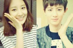 帅气可爱的朴灿烈姐姐身高被曝 韩国偶像姐弟样貌相似度惊人 