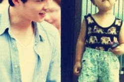 欧巴宋仲基童年照曝光 天生的高颜值被萌到 