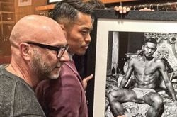 不落后于时尚圈的林丹 性感写真让人血脉喷张