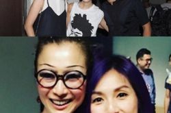 郑秀文杨千嬅合影开心大笑 甜蜜搂抱破不合传闻 