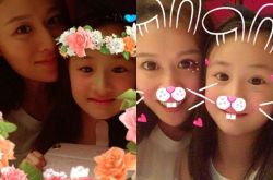 叶一茜晒森碟可爱自拍 田亮将带儿子参加爸爸4 