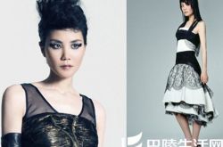 王菲启程赴时装周 黑白经典搭配气场十足 