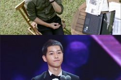 宋仲基正在拍摄电影《军舰岛》 将要友情客串JTBC新剧 