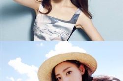 张天爱首次前往巴黎看秀 与时尚模特米兰达可儿合影 