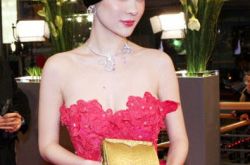 霍思燕红毯图片艳压群芳 复古造型尽显东方美 