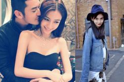 angelababy更博晒出唯美街拍 宽松衣服难掩孕肚 