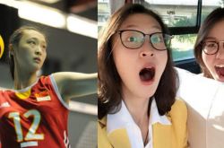 惠若琪撞脸傅园慧似亲姐妹 女排做客《开讲啦》讲述夺冠故事 