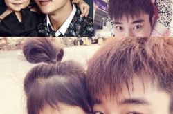 贾乃亮送甜馨上学幸福晒合影 小宝贝化身小公主颜值获赞 