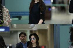 刘亦菲低调亮相韩国机场 为男友宋承宪庆生尽显甜蜜恩爱 