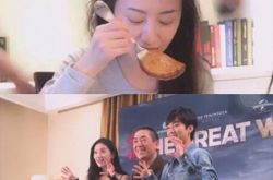 景甜晒片场美照十足吸睛 素颜直播被赞高颜值 