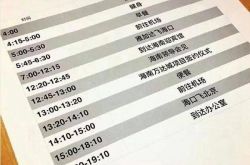 中国首富是怎么炼成的 王健林一日行程单老告诉你