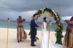 刘翔吴莎结婚了吗 刘翔吴莎在斐济拍摄婚纱照曝光