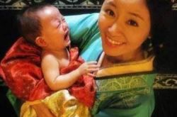 林心如女儿照片 传老公私下生活很乱