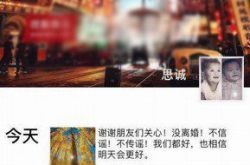 陈思诚佟丽娅不离婚？ 陈思诚否认离婚是因为什么？