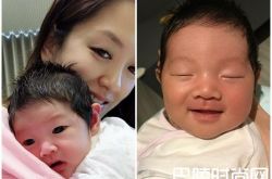 楊千霈晒坐月子照片 女儿趴身上很有爱