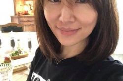 林心如晒逆龄素颜短发照