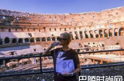 A-Lin爱在罗马世纪音乐盛会当嘉宾 独自游意大利