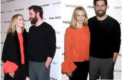 约翰卡拉辛斯基《寂静之地2》开拍 错失队长老婆安慰