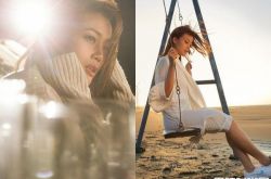 容祖儿新专辑《答案之书》 拍MV吃沙海风打脸