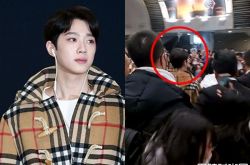 赖冠霖保镖就快20人 粉丝挤爆北京机场20万人线上接机