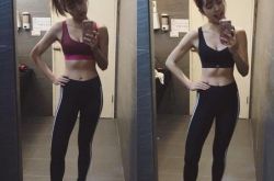 简廷芮现在去哪了？爆健身照秀近况