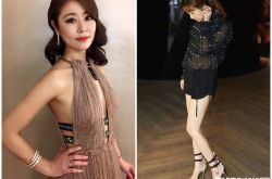 林心如晒比基尼照 好身材三围多大