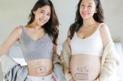 欧阳妮妮陪闺蜜拍孕妇写真 听到喜讯感动哭了