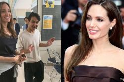 陪养子梅铎斯入学 朱莉现身校园引骚动