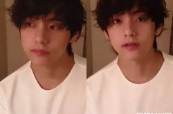 防弹少年团V深夜严肃脸直播 风光搭专机背后藏被骚扰原因