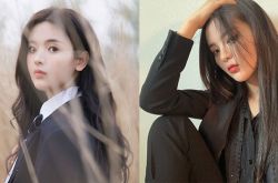 杨超越裙太短两手遮不住 腿一抬差点走光