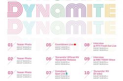 BTS单曲《Dynamite》发行行程曝光